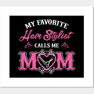 Hair Stylist Gift for Moms Posters and Art